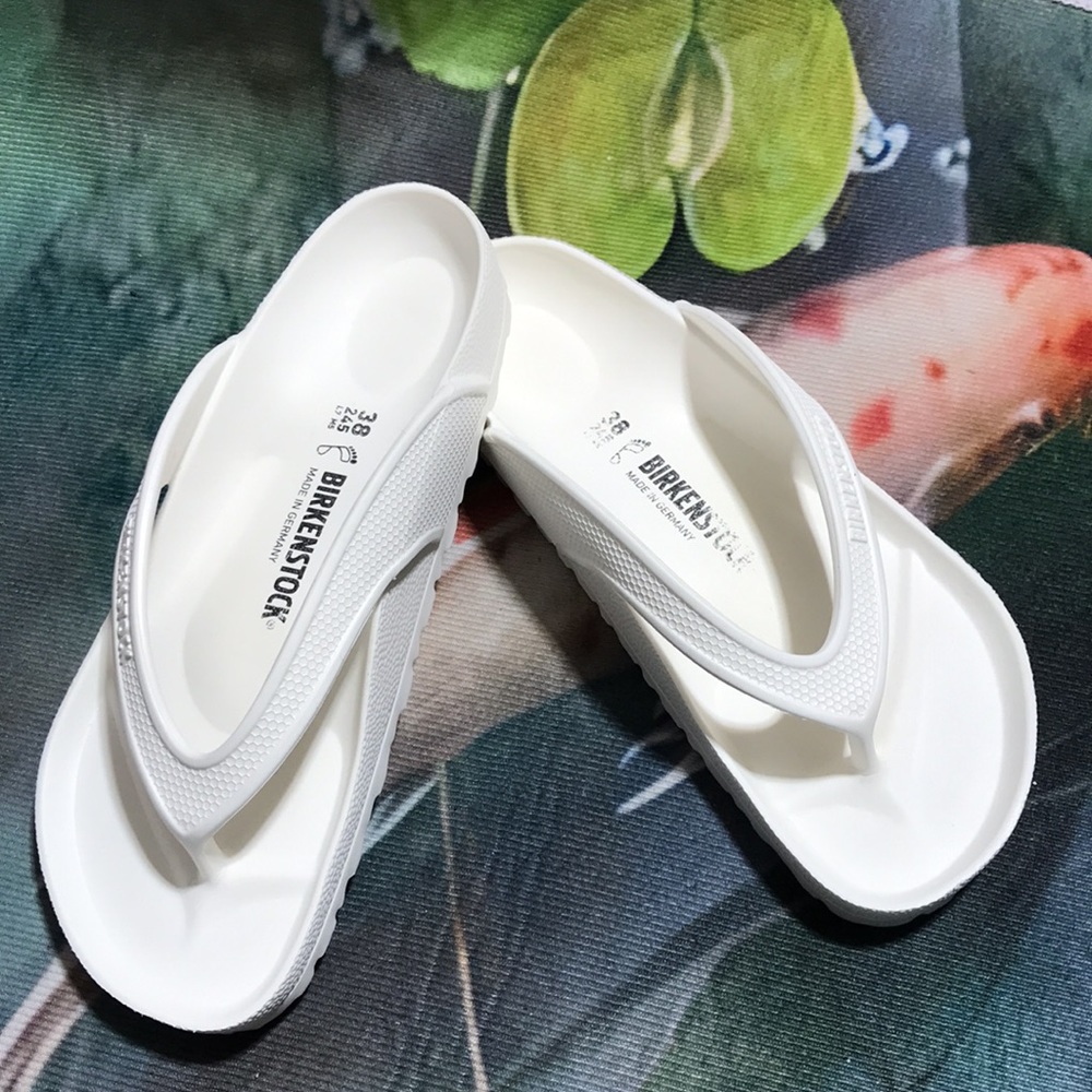🐲💙 Birkenstock Eva White Sandal